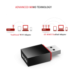 ⁦لاقط وموزع شبكة الواي فاي U3 USB⁩ - الصورة ⁦3⁩